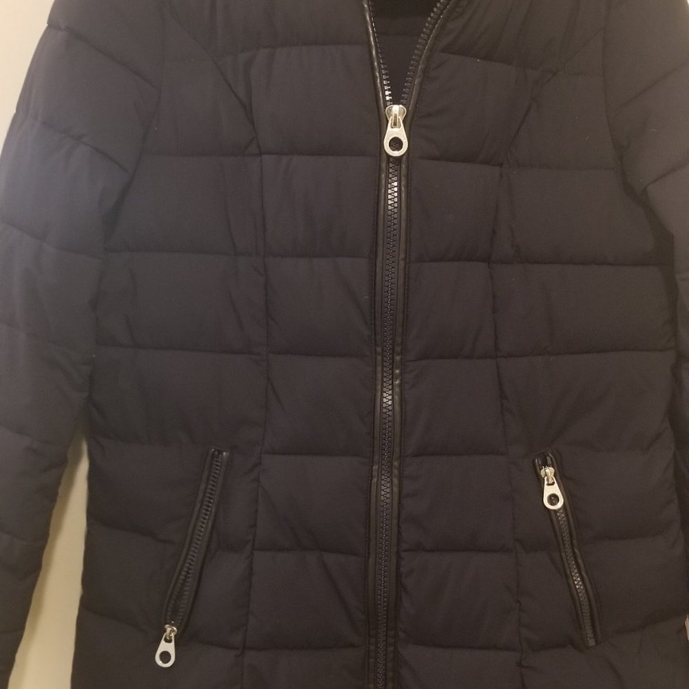 Laundry by Sheli Segal Puffer Coat w/faux fur hood - Picture 8 of 14